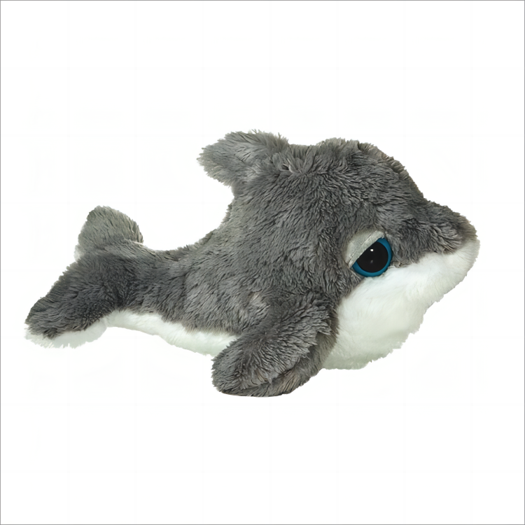 Плюшевые игрушки с морскими животными, мягкие игрушки с дельфинами