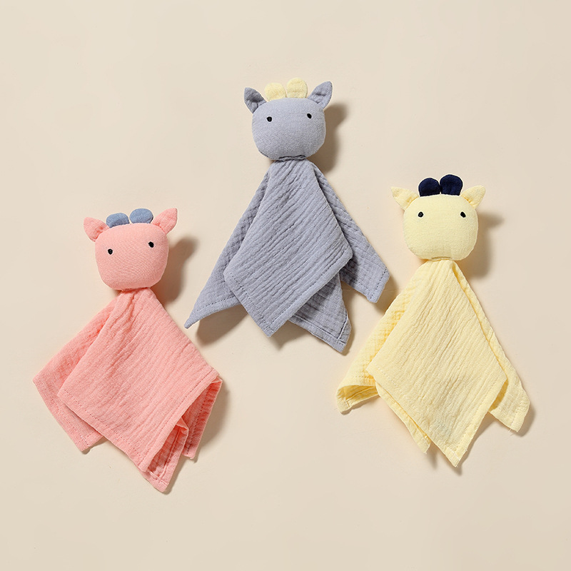 Хлопковые игрушки Детские комфортные игрушки-полотенца