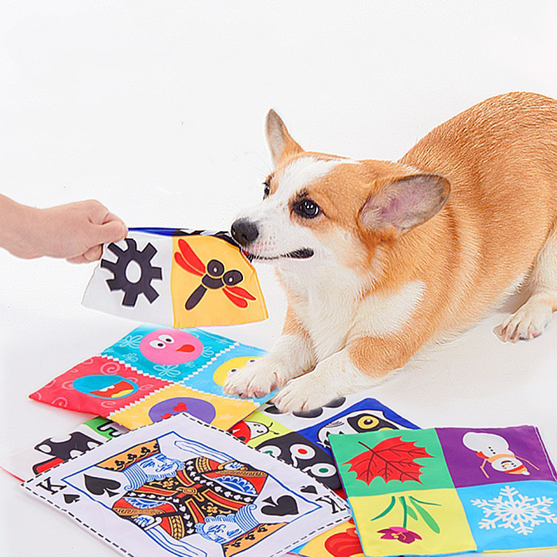 Игрушки для домашних животных Мягкие игрушки для собак с мятой бумагой Прочные игрушки для щенков