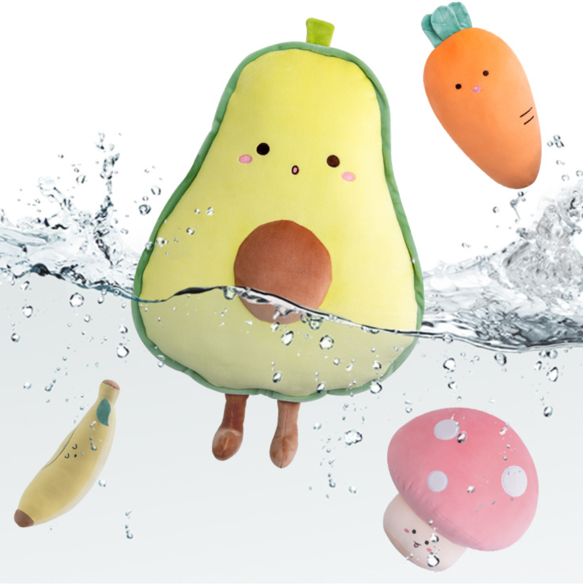 мягкие игрушки из овощей