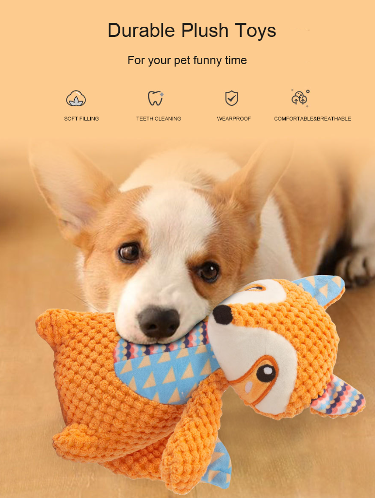 Игрушки-пищалки для собак 