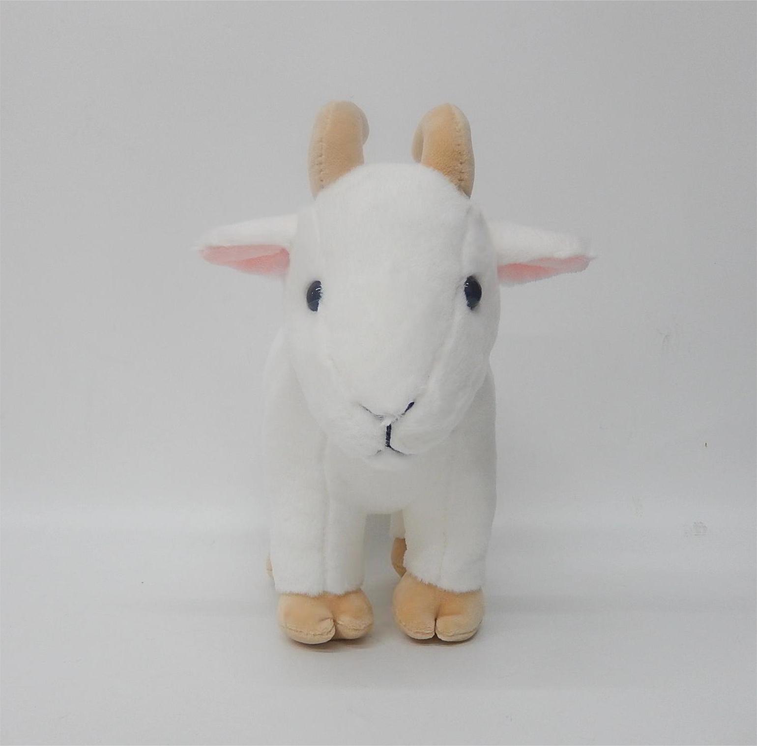  Плюшевая игрушка 'Snuggly Goat', супермягкая 10-дюймовая мягкая игрушка 'коза', очаровательная плюшевая игрушка 'коза' для детей и любителей животных